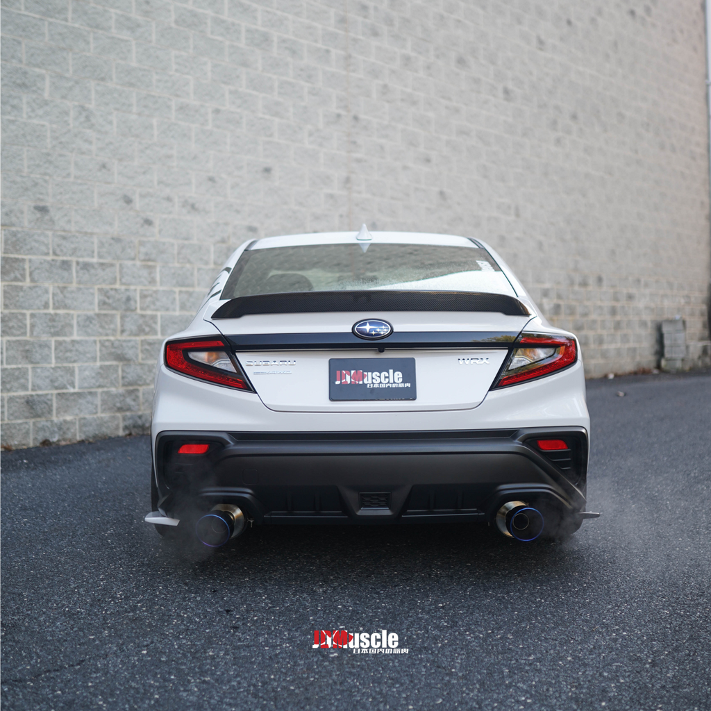 JDMuscle [22-25 WRX] Tanso Carbon Fiber Duck Bill V1