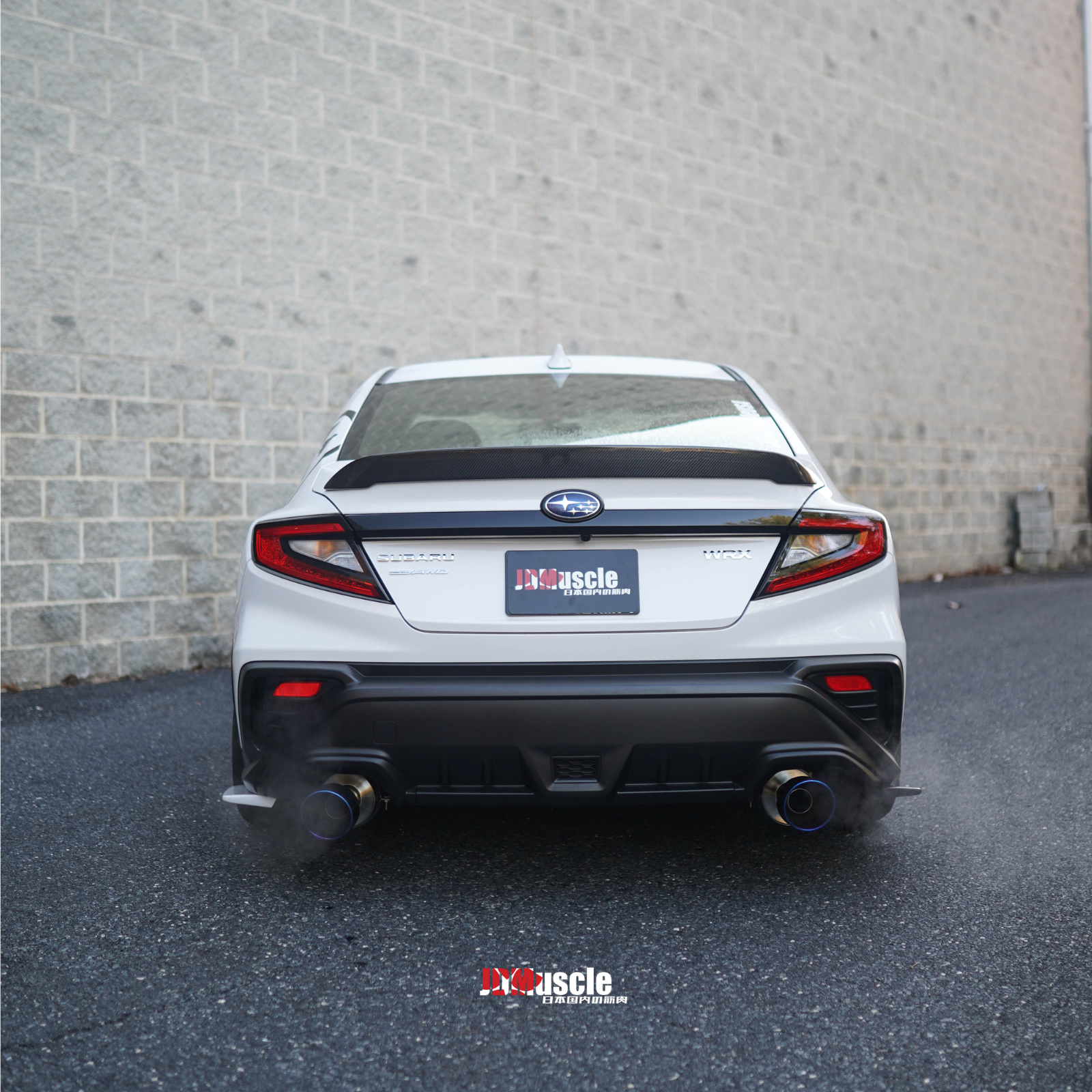 JDMuscle [22-25 WRX] Tanso Carbon Fiber Duck Bill V1