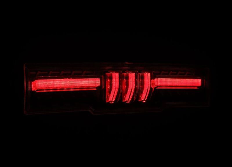 AlphaRex 21-24 Toyota GR86 / 21-24 Subaru BRZ NOVA-Series Prismatic LED Fourth Brake Light Blk Smoke 220050