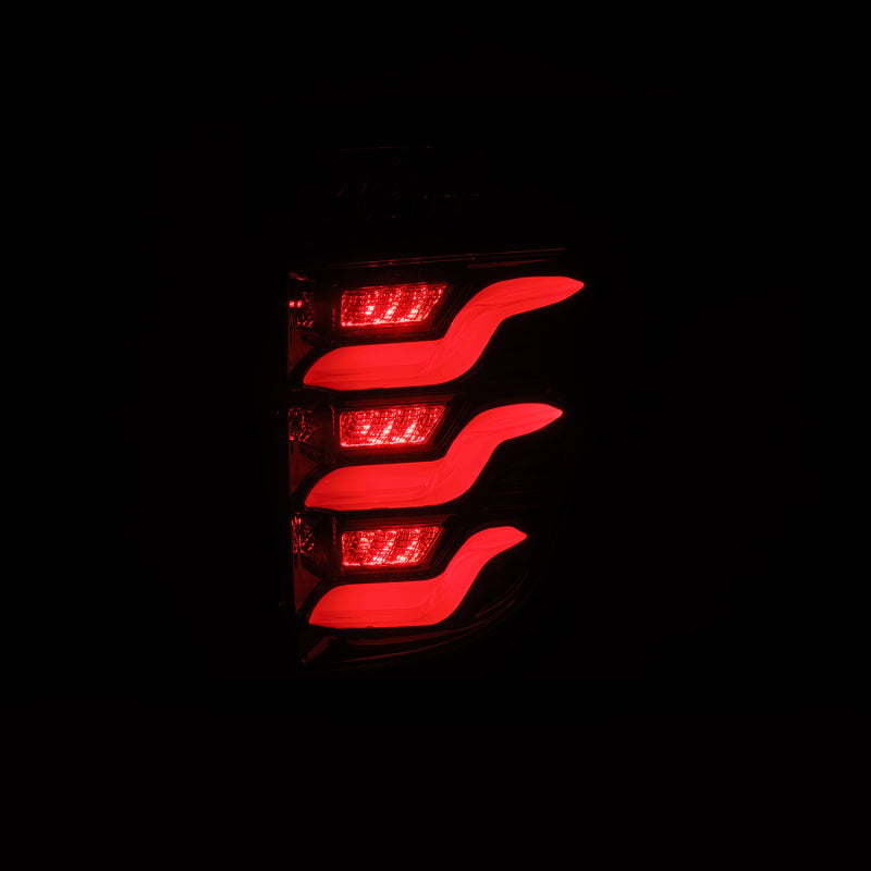 AlphaRex 11-15 Ford Explorer PRO-Series LED Tail Lights Jet Black 660010