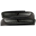 AlphaRex 16-18 Chevrolet Camaro PRO-Series LED Tail Lights Jet Black 610010