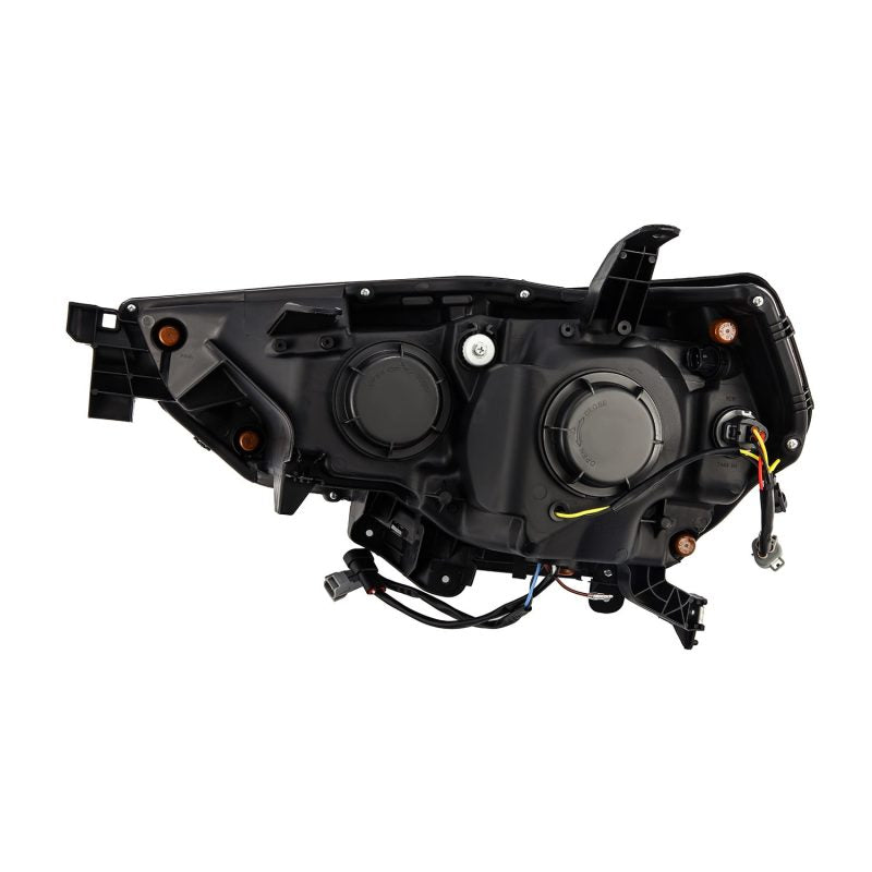 AlphaRex 14-22 Toyota 4Runner (2021 Req. Conv) NOVA LED Proj HL Blk w/Actv Light & Seq. Sig + SB DRL 880808