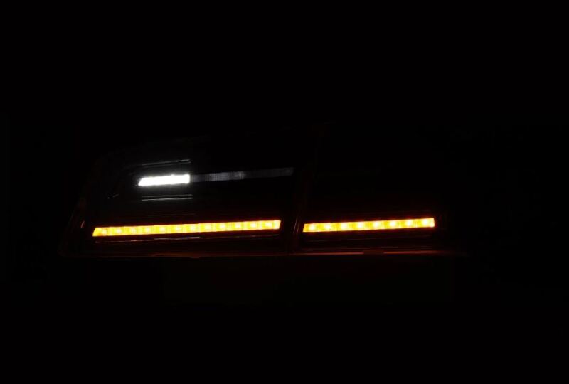 AlphaRex 12-21 Tesla Model S LUXX-Series LED Tail Lights - Alpha-Black 601110