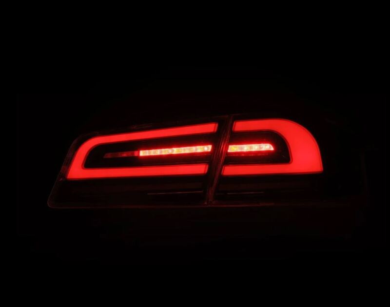 AlphaRex 12-21 Tesla Model S LUXX-Series LED Tail Lights - Black 601120