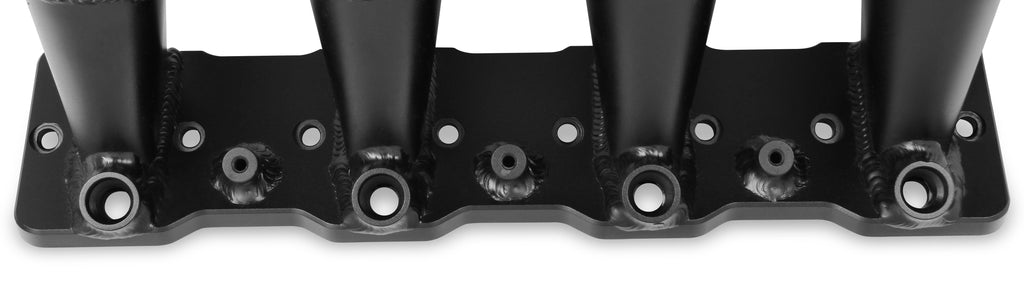 Hi-Ram Sheet Metal Fabricated Intake Manifold LS1/LS2/LS6 102mm Throttle Body opening + Fuel Rail Kit Black with Sniper logo