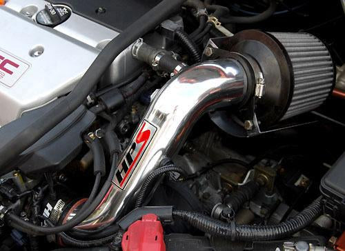 HPS Shortram Air Intake Kit 2002-2006 Acura RSX Type-S 2.0L, Includes Heat Shield, Red