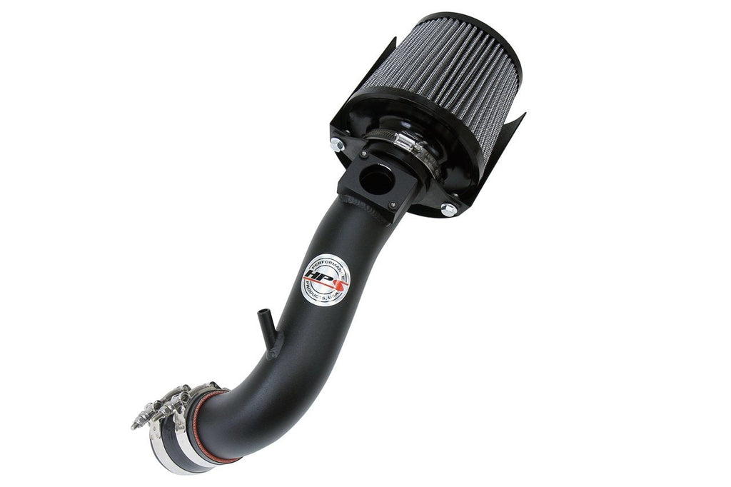 HPS Shortram Air Intake Kit 2008-2014 Mitsubishi Lancer 2.0L 2.4L Non Turbo, Includes Heat Shield, Black