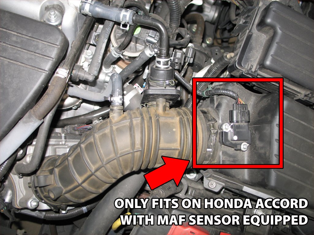 HPS Shortram Air Intake Kit 2003-2007 Honda Accord 2.4L with MAF Sensor SULEV, Includes Heat Shield, Polish