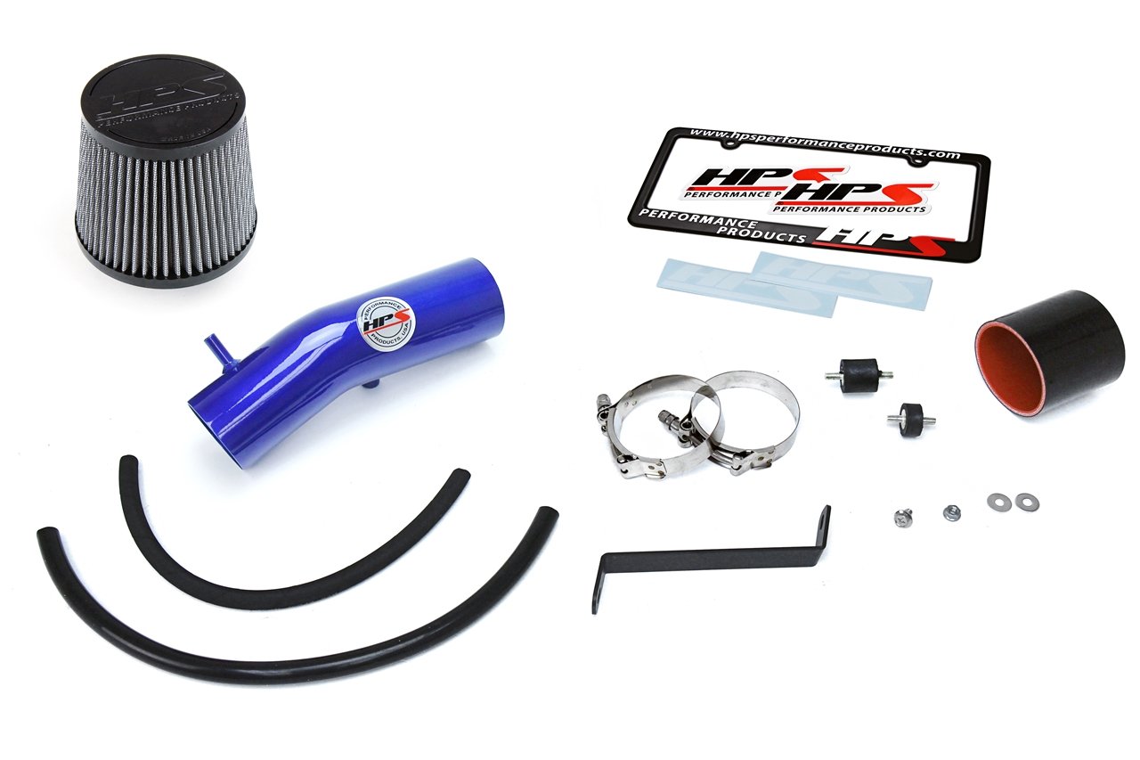 HPS Shortram Air Intake Kit 2007-2008 Acura TL Type-S 3.5L V6, Blue
