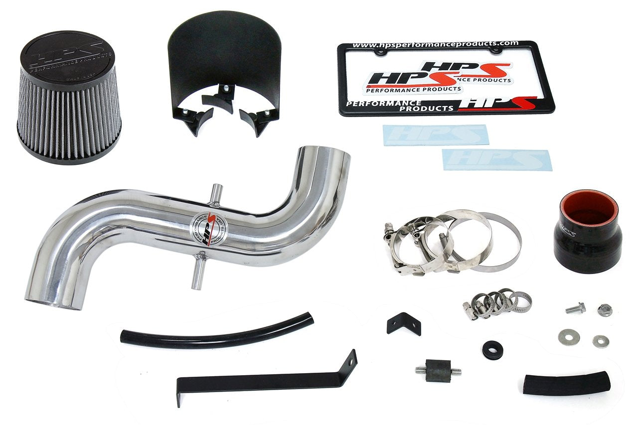 HPS Shortram Air Intake Kit 1997-2001 Toyota Camry 2.2L, Includes Heat Shield, Polish