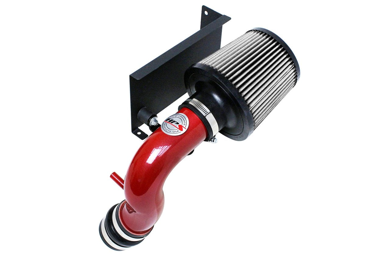 HPS Shortram Air Intake Kit 2003-2006 Mini John Cooper Works JCW 1.6L Supercharged, Includes Heat Shield, Red