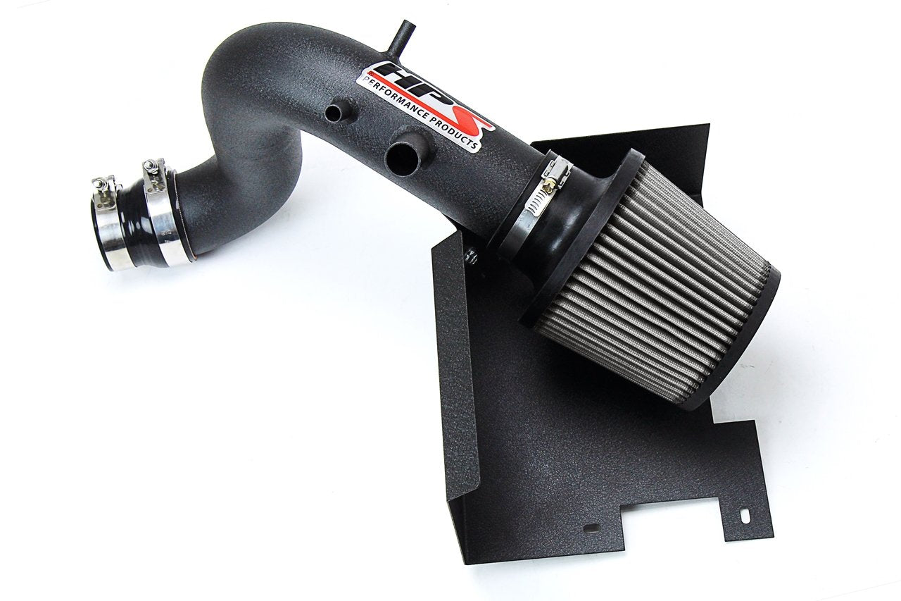 HPS Shortram Air Intake Kit 2011-2014 Hyundai Sonata 2.0L Turbo, Includes Heat Shield, Black