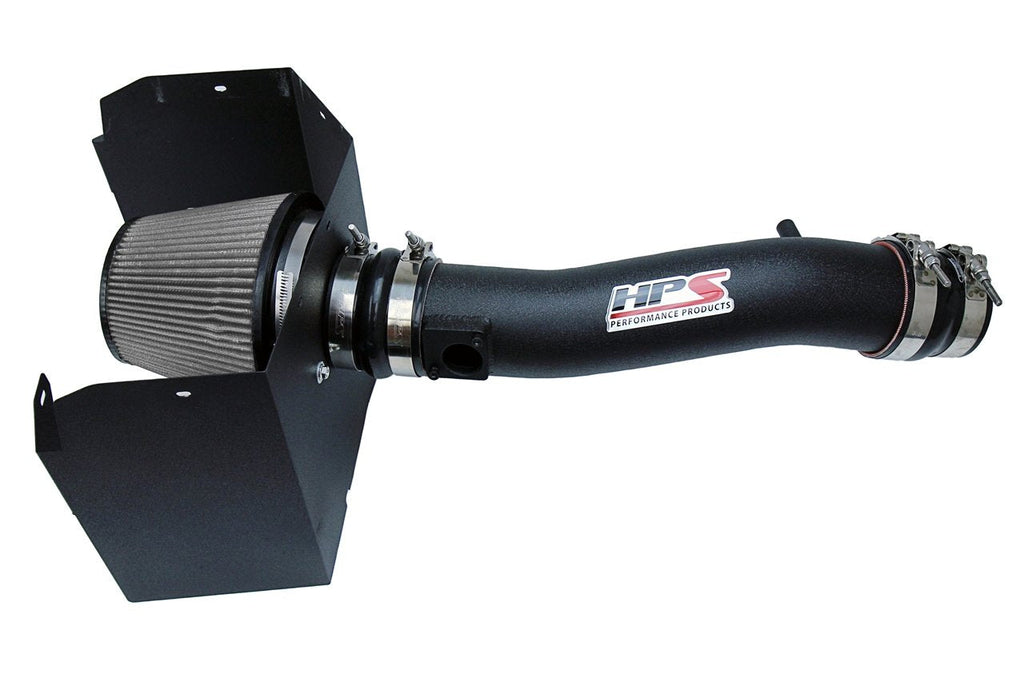 HPS Shortram Air Intake Kit 2016-2019 Toyota Tacoma 3.5L V6, Includes Heat Shield, 827-595