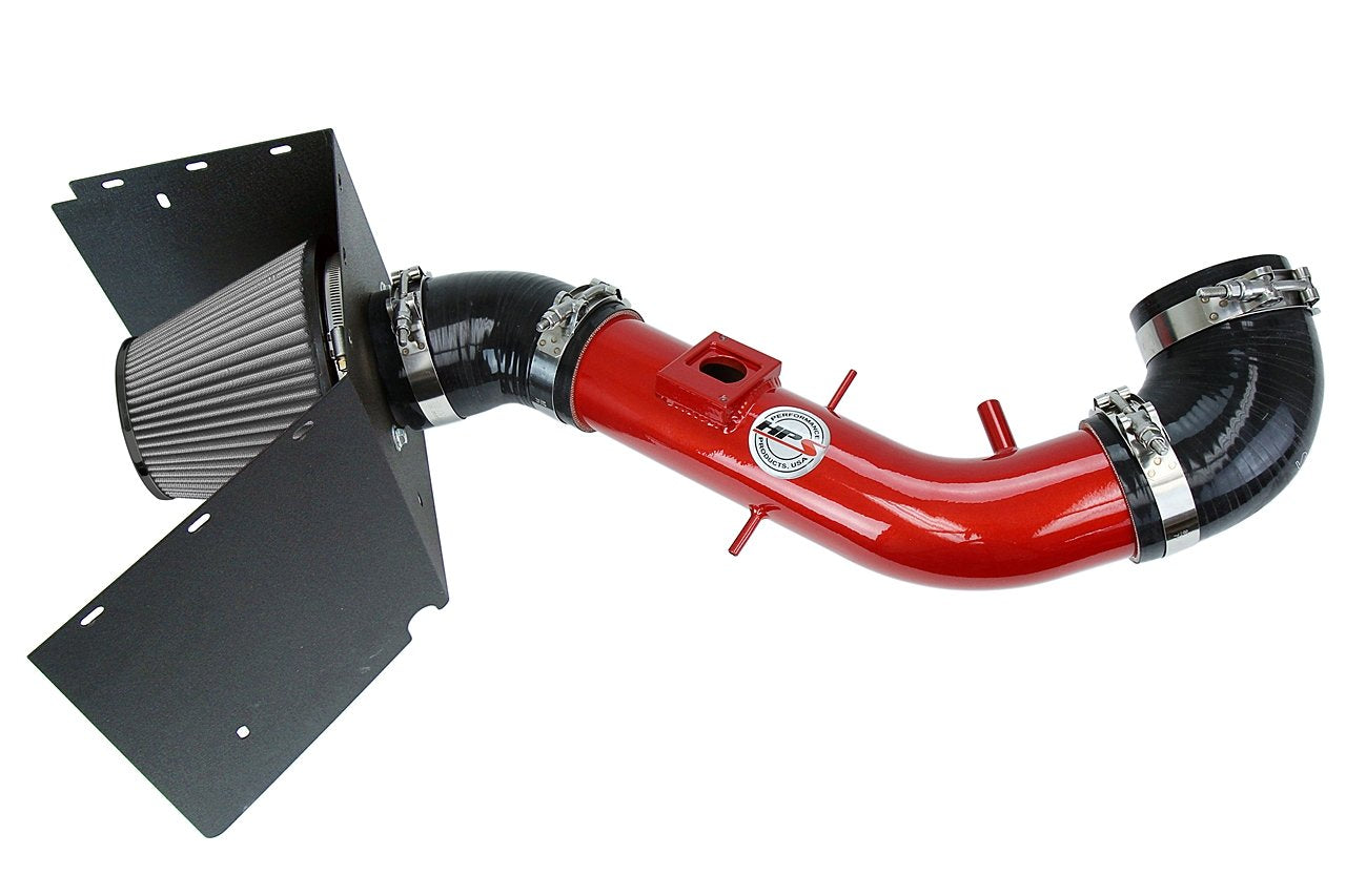 HPS Shortram Air Intake Kit 2003-2004 Lexus GX470 4.7L V8, Includes Heat Shield, Red