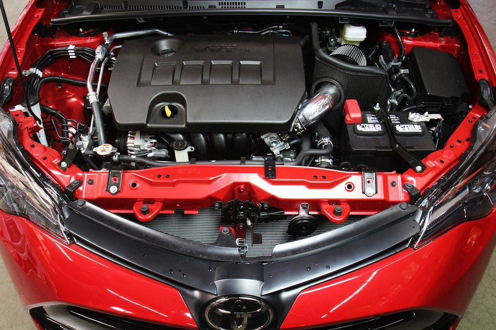 HPS Shortram Air Intake Kit 2016 Scion iM 1.8L, Includes Heat Shield, Black