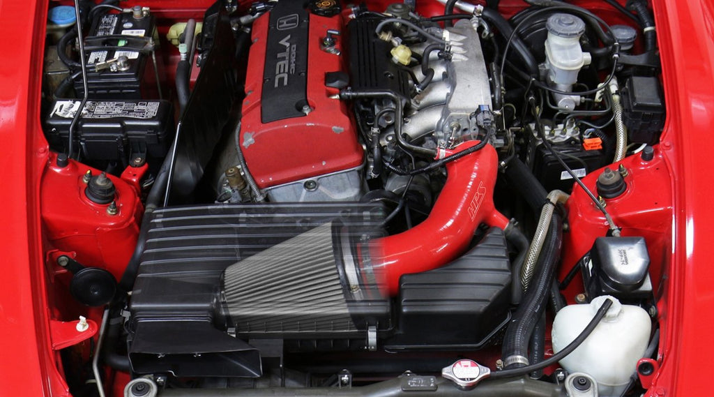 HPS Shortram Air Intake Kit 2000-2003 Honda S2000 AP1 2.0L, Black