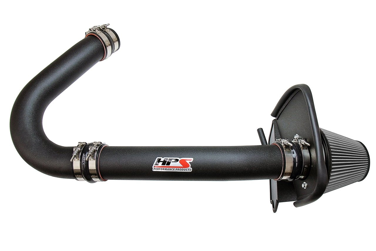 HPS Shortram Air Intake Kit 2011-2018 Dodge Challenger 3.6L V6, Includes Heat Shield, 827-624