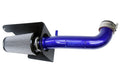 HPS Shortram Air Intake Kit 2012-2018 Jeep Wrangler JK 3.6L V6, Includes Heat Shield, Blue