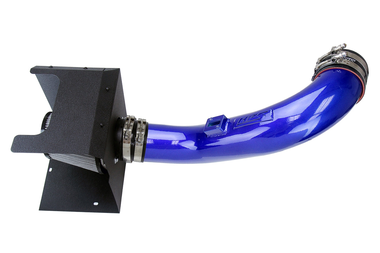 HPS Cold Air Intake Kit with Heat Shield GMC 2017-2019 sierra 3500 HD 6.6L V8 Duramax Diesel Turbo L5P
