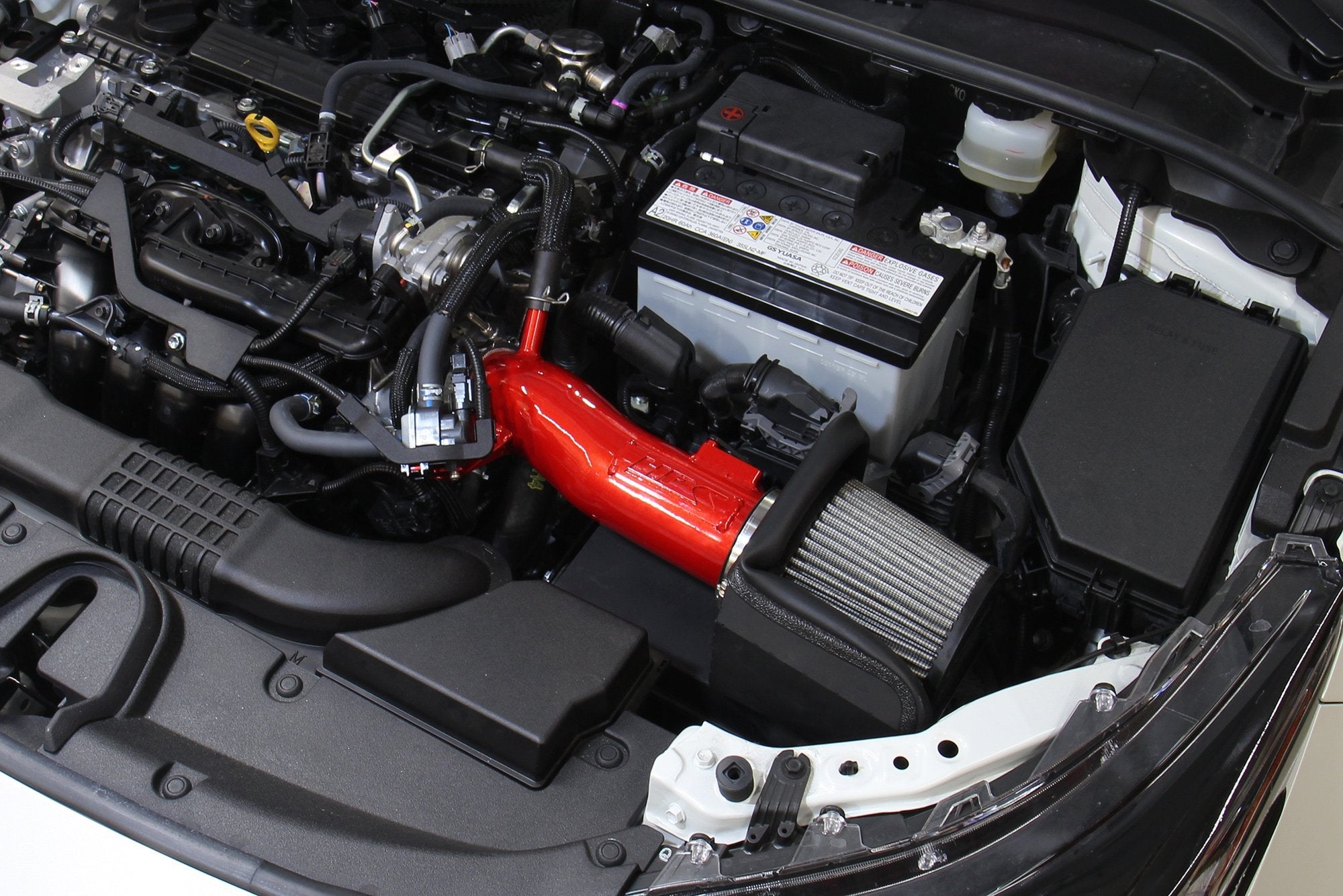 HPS Shortram Air Intake Kit Toyota 2019-2020 Corolla Hatchback SE XSE 2.0L , Includes Heat Shield