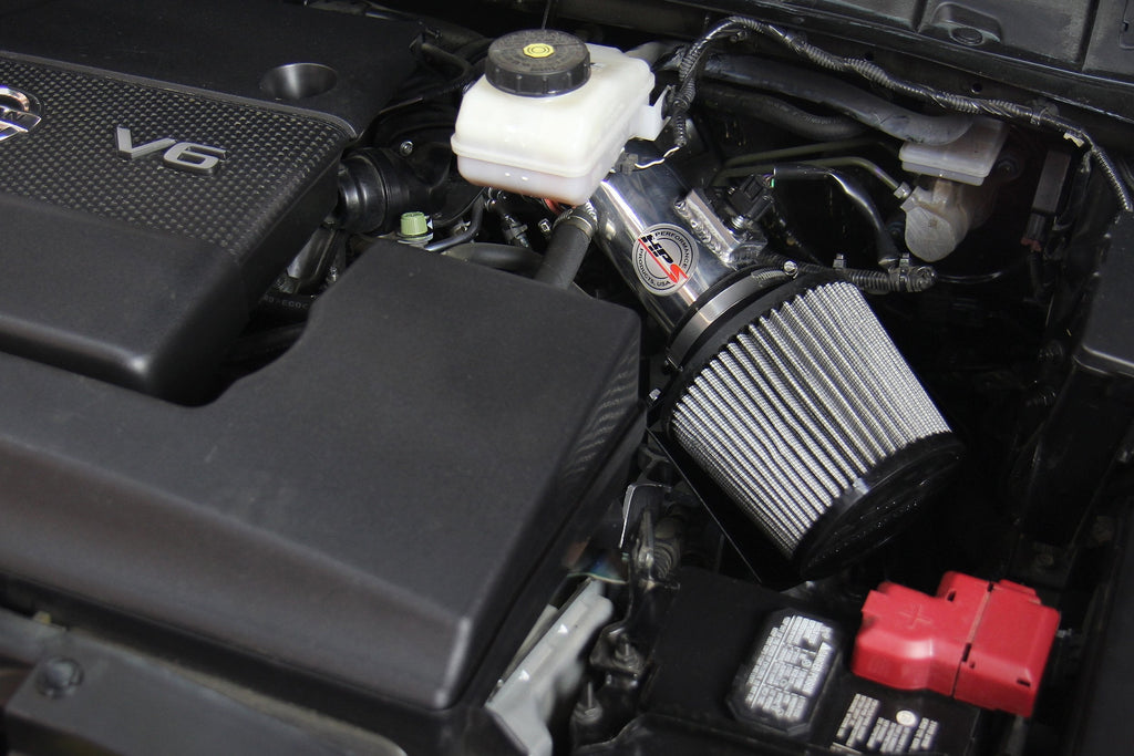 HPS Shortram Air Intake Kit 2015-2018 Nissan Murano 3.5L V6, Includes Heat Shield, 827-680