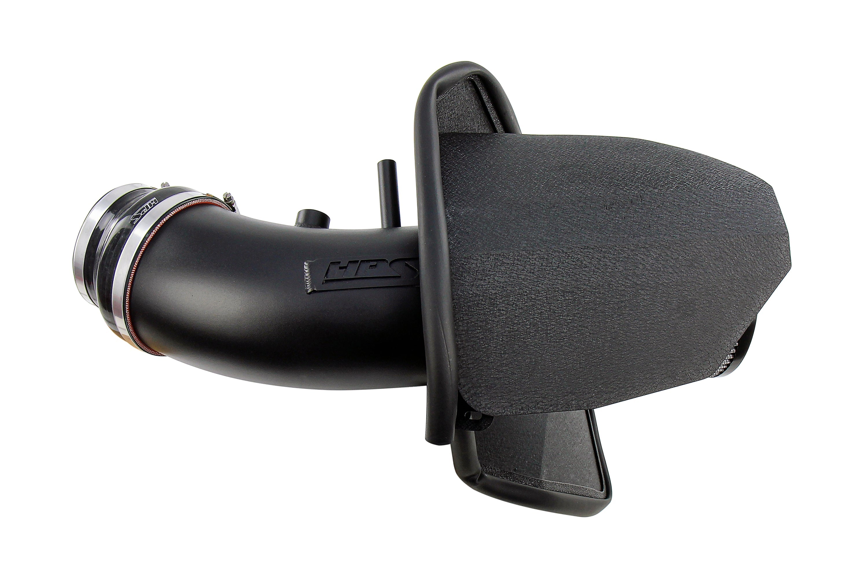 HPS Air Intake with Heat Shield, Dodge 2019-2023 Charger Hellcat 6.2L V8 Supercharged, 827-681
