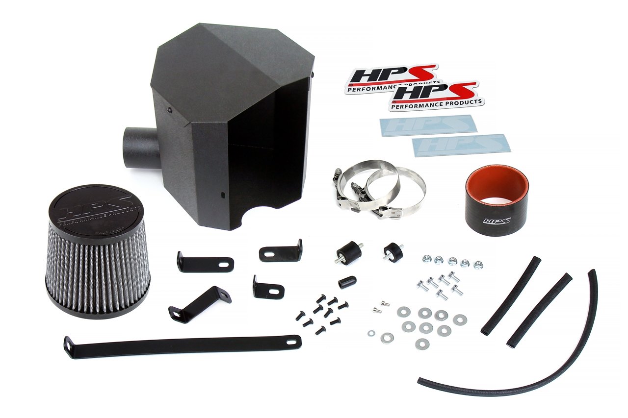 HPS Shortram Air Intake Kit Toyota 2012-2017 Camry 2.5L, Includes Heat Shield, 827-691