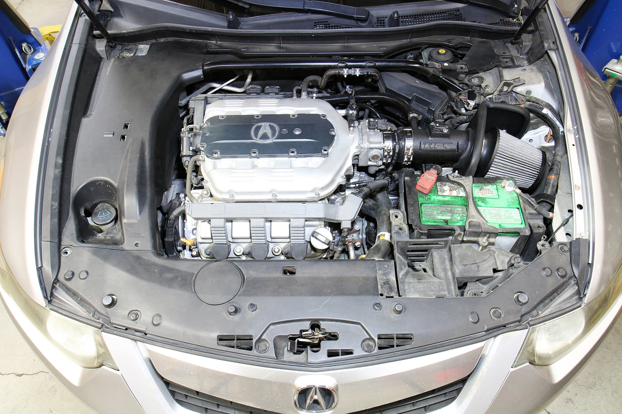 HPS Shortram Air Intake Kit 2010-2014 Acura TSX 3.5L V6, Includes Heat Shield, 827-701