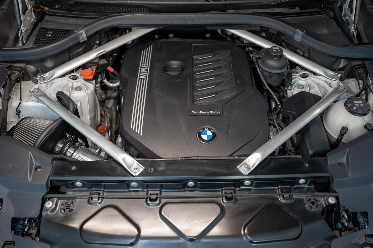 HPS Air Intake Kit 2020-2022 BMW X6 3.0L Turbo B58 G06, Includes Heat Shield, 827-702
