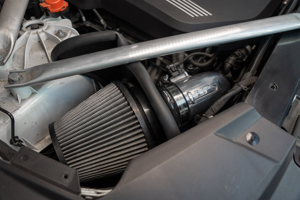 HPS Air Intake Kit 2019-2022 BMW X7 3.0L Turbo B58 G07, Includes Heat Shield, 827-702
