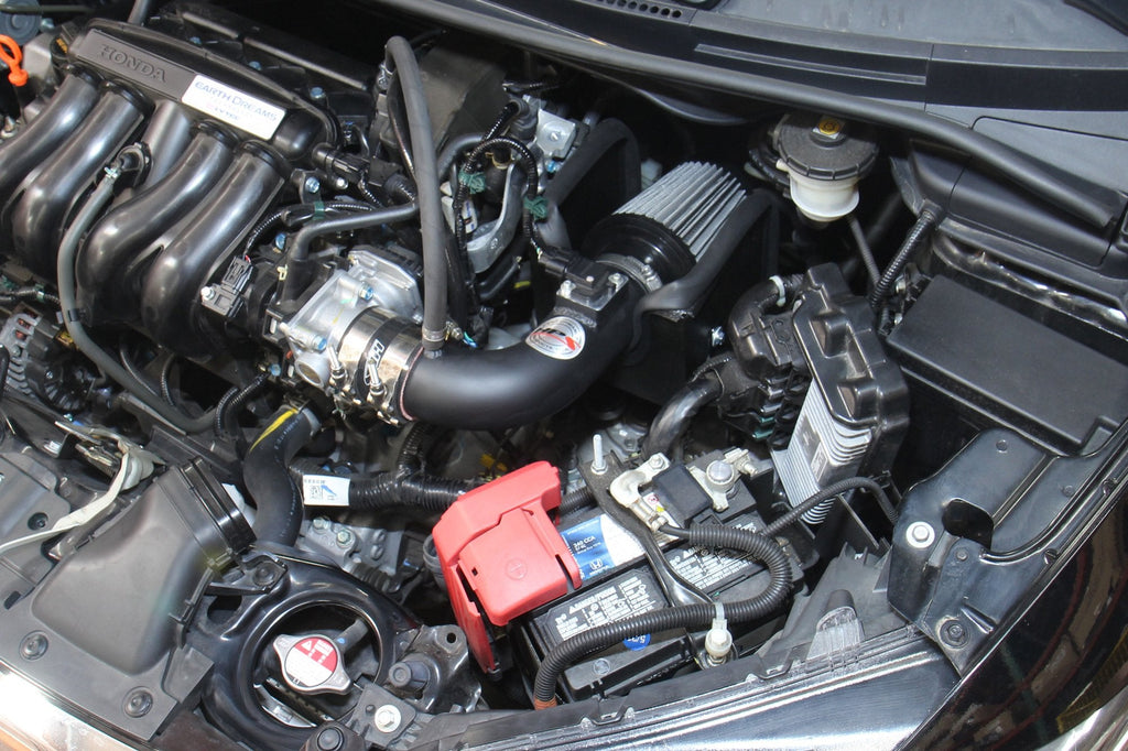 HPS Shortram Air Intake Kit with Heat Shield 2015-2020 Honda Fit 1.5L , 827-704