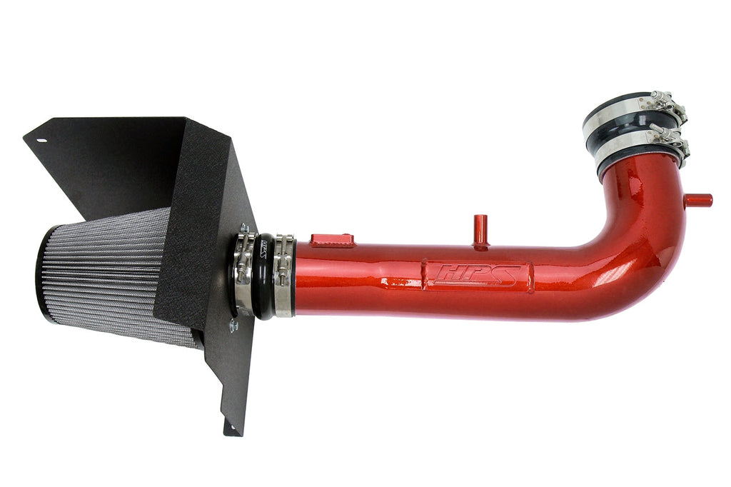 HPS Air Intake Kit 2014-2018 Chevy Silverado 1500 6.2L V8, Includes Heat Shield, 827-707