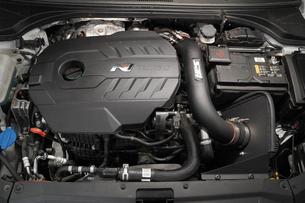 HPS Air Intake Kit Hyundai 2019-2022 Veloster N 2.0L Turbo, Includes Heat Shield, 827-713