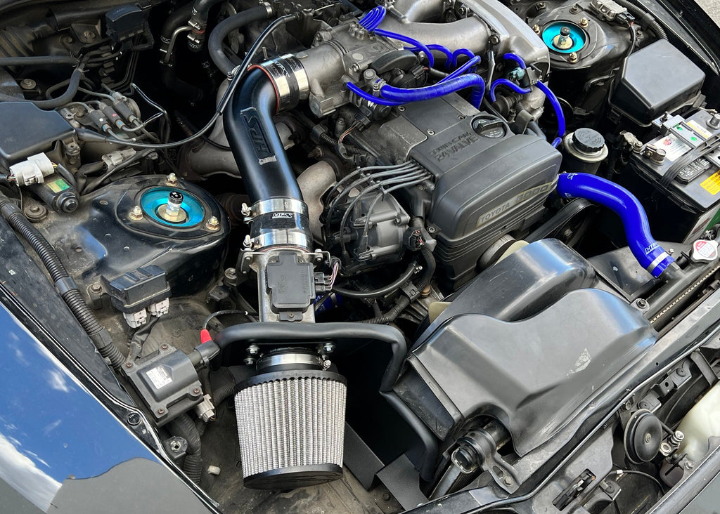 HPS Shortram Air Intake Kit Toyota 1993-1996 Supra 3.0L NA JZA80 2JZ-GE, 827-715