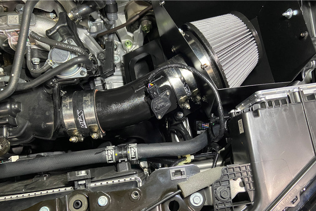 HPS Air Intake with Heat Shield, Acura 2022-2024 MDX Type-S 3.0L Turbo, 827-728