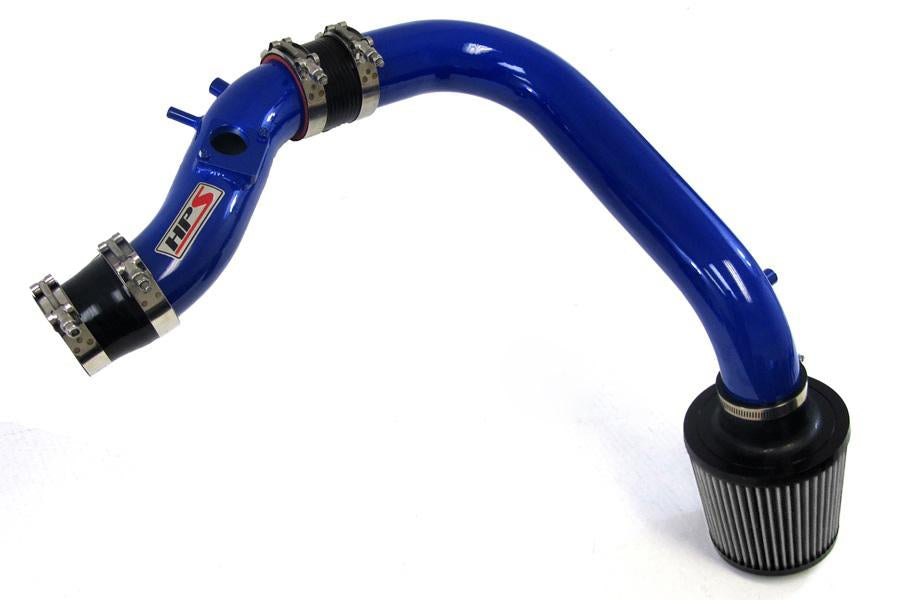 HPS Cold Air Intake Kit 2003-2004 Toyota Corolla 1.8L, Converts to Shortram, Blue