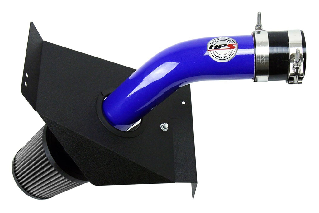 HPS Cold Air Intake Kit 2015-2017 Subaru WRX STI 2.5L Turbo, Blue