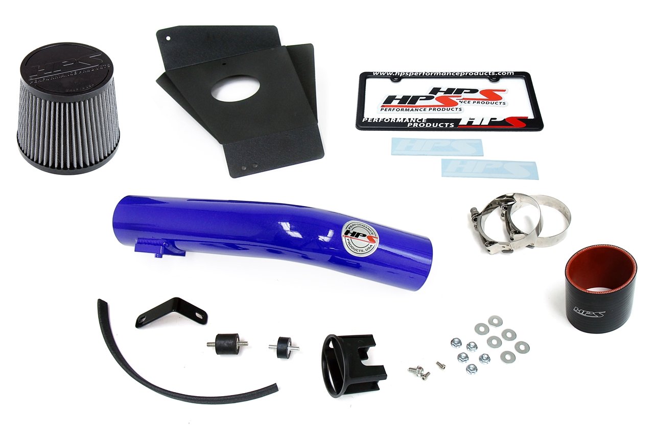HPS Cold Air Intake Kit 2015-2017 Subaru WRX STI 2.5L Turbo, Blue