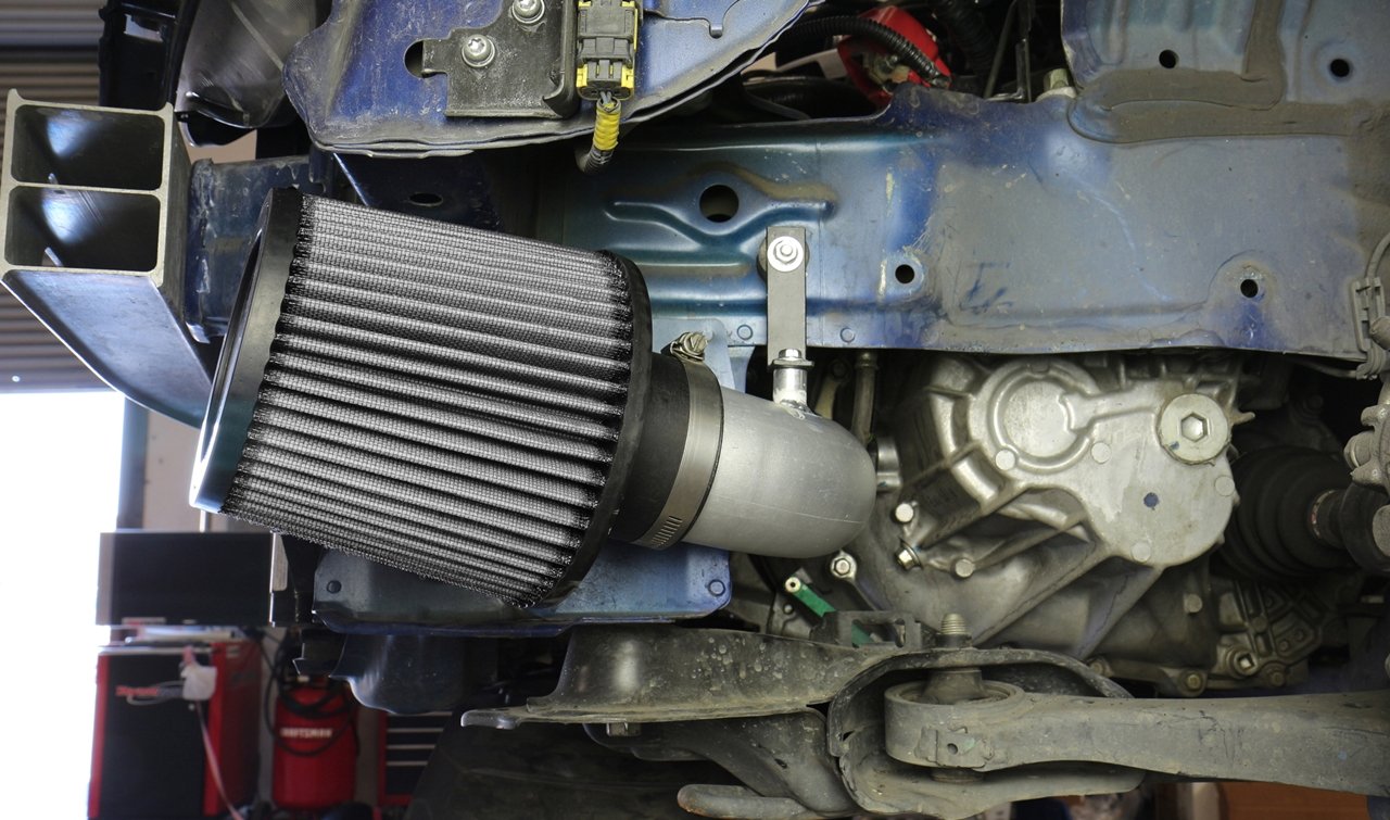 HPS Cold Air Intake Kit 2006-2011 Honda Civic Si 2.0L, Red