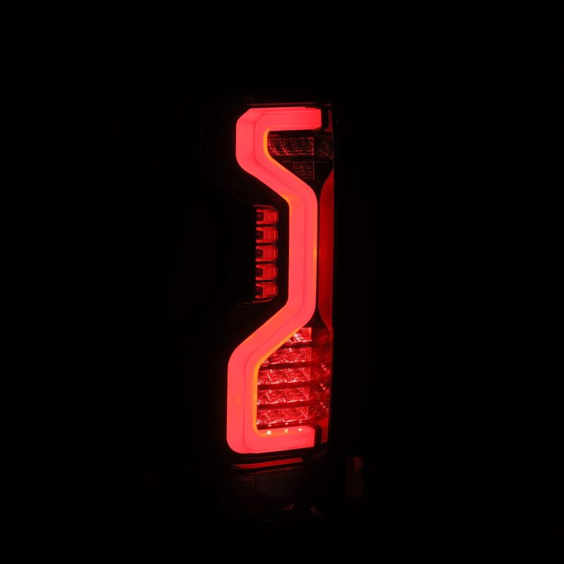 AlphaRex 19-23 Chevrolet Silverado 1500/2500HD/3500HD PRO-Series LED Tail Lights Jet Black 620070