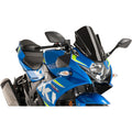 PUIG HI-TECH PARTS 2301-2794 9722N Z-Racing Windscreen Race Windscreen - 14-3/8" - Black - Suzuki