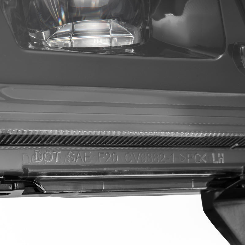 AlphaRex 19-23 Chevrolet Silverado 2500/3500HD DoubleTap Dual Color LED Projector Fog Lights 210017