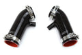 HPS Black Reinforced Silicone Post MAF Air Intake Hose Kit Infiniti 08-14 G37 3.7L