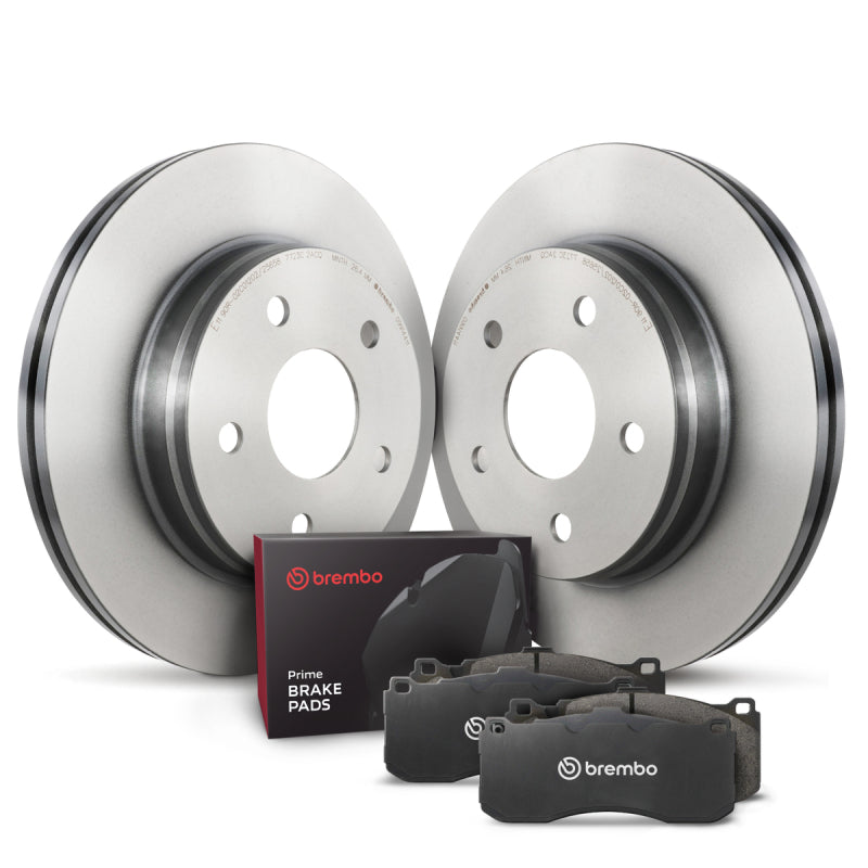 Brembo OE 11-18 Porsche Cayenne/11-17 Volkswagen Touareg Rear Disc Brake Kit KT04003