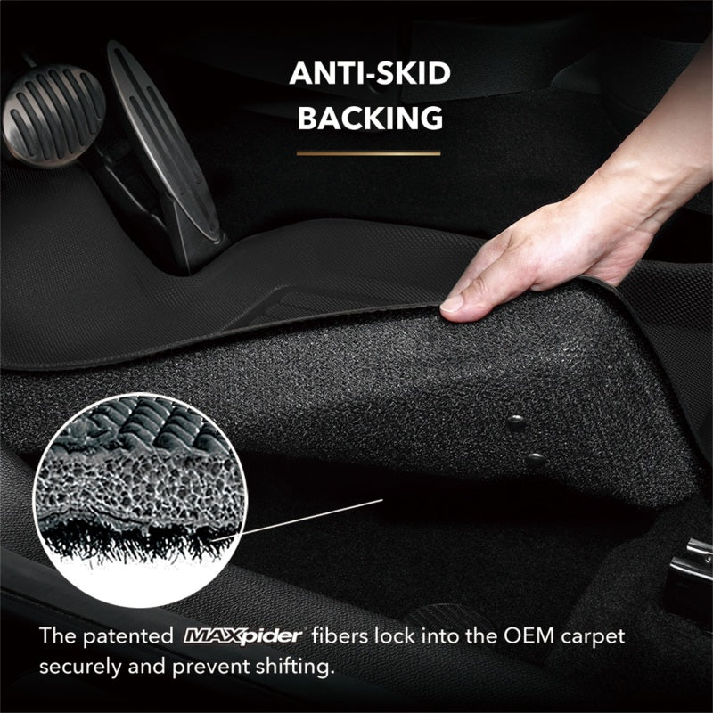 3D MAXpider 2024 Toyota Tacoma Double Cab Kagu Black R1 R2 L1TY31501509
