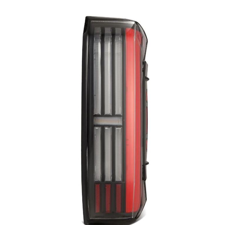 AlphaRex 22-24 Toyota Tundra NOVA-Series Prismatic LED Tail Lights - Black/Red 673002