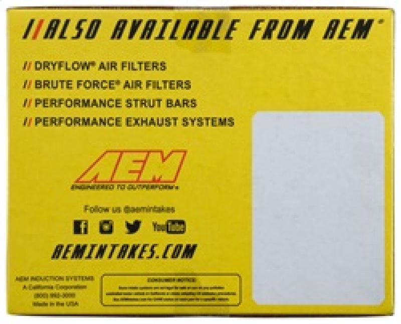 AEM Induction AEM 06 Jeep Commander 4.7L V8 Silver Brute Force Air Intake 21-8310DC