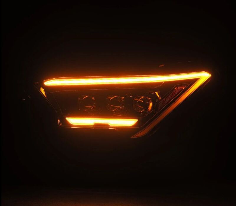 AlphaRex 2024 Toyota Tacoma NOVA-Series Projector Headlights (Pair) - Alpha-Black w/Activation Light 880326