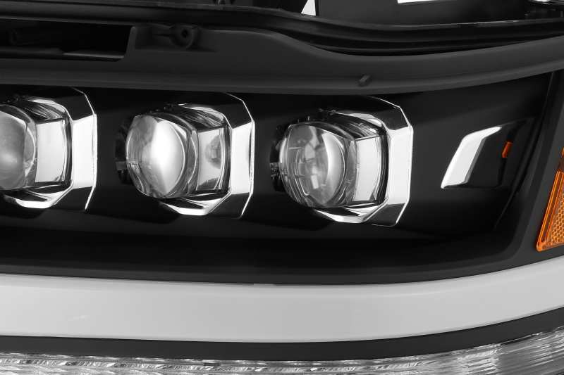 AlphaRex 19-20 Ram 1500HD NOVA LED Proj Headlight Plank Style Matte Blk w/Activ Light/Seq Signal/DRL 880518