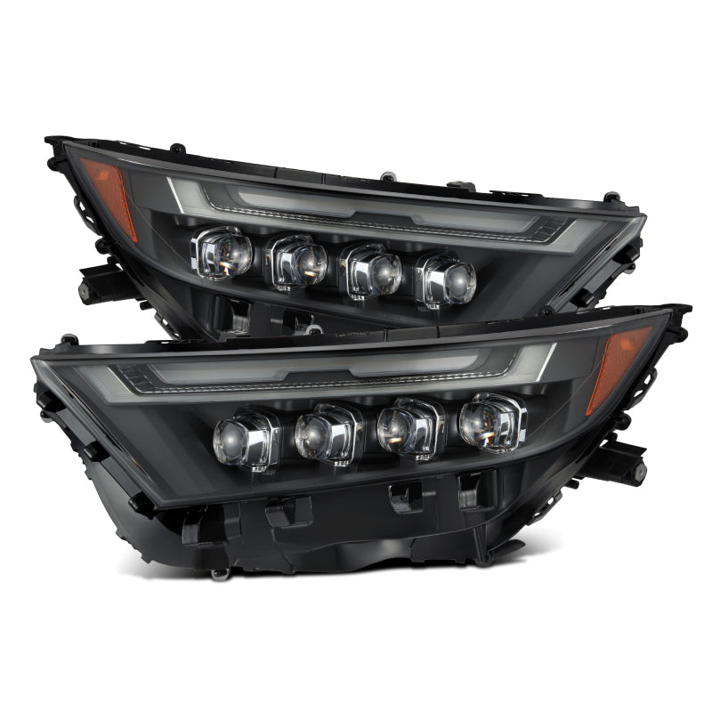 AlphaRex 19-23 Toyota RAV4 NOVA LED Projector Headlights Black 880858